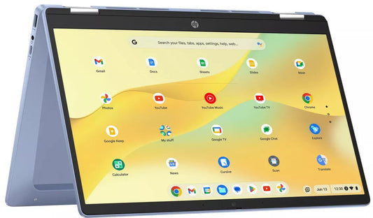 New HP Chromebook 14" 2-in-1 HD Touch Core N200 4GB 128GB UFS Webcam Chrome OS