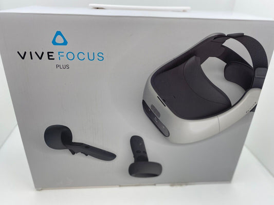 HTC Vive Focus Plus Enterprise VR Headset - White - 99HARH001-00