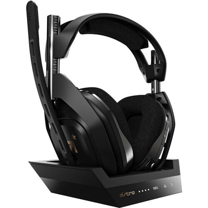 ASTRO A50 Wireless Gaming Headset (4th Gen) w/ Base Station Xbox/PC - Black Gold