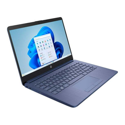 New HP Stream Laptop 14" HD Celeron N4120 4GB 64GB eMMC Webcam Office 365 Blue