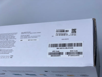 ASUS EXTERNAL 16X BLU-RAY WRITER Drive USB 3.0 BW-1601X-U