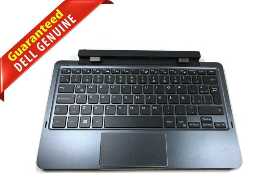 P1D91 OEM Spanish Dell Latitude 11 5175 5179 Tablet Back Lit Keyboard Dock K12M