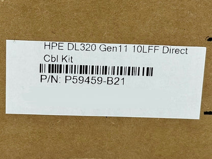 HPE P59459-B21 ProLiant DL320 Gen11 10LFF Direct Attach Cable Kit