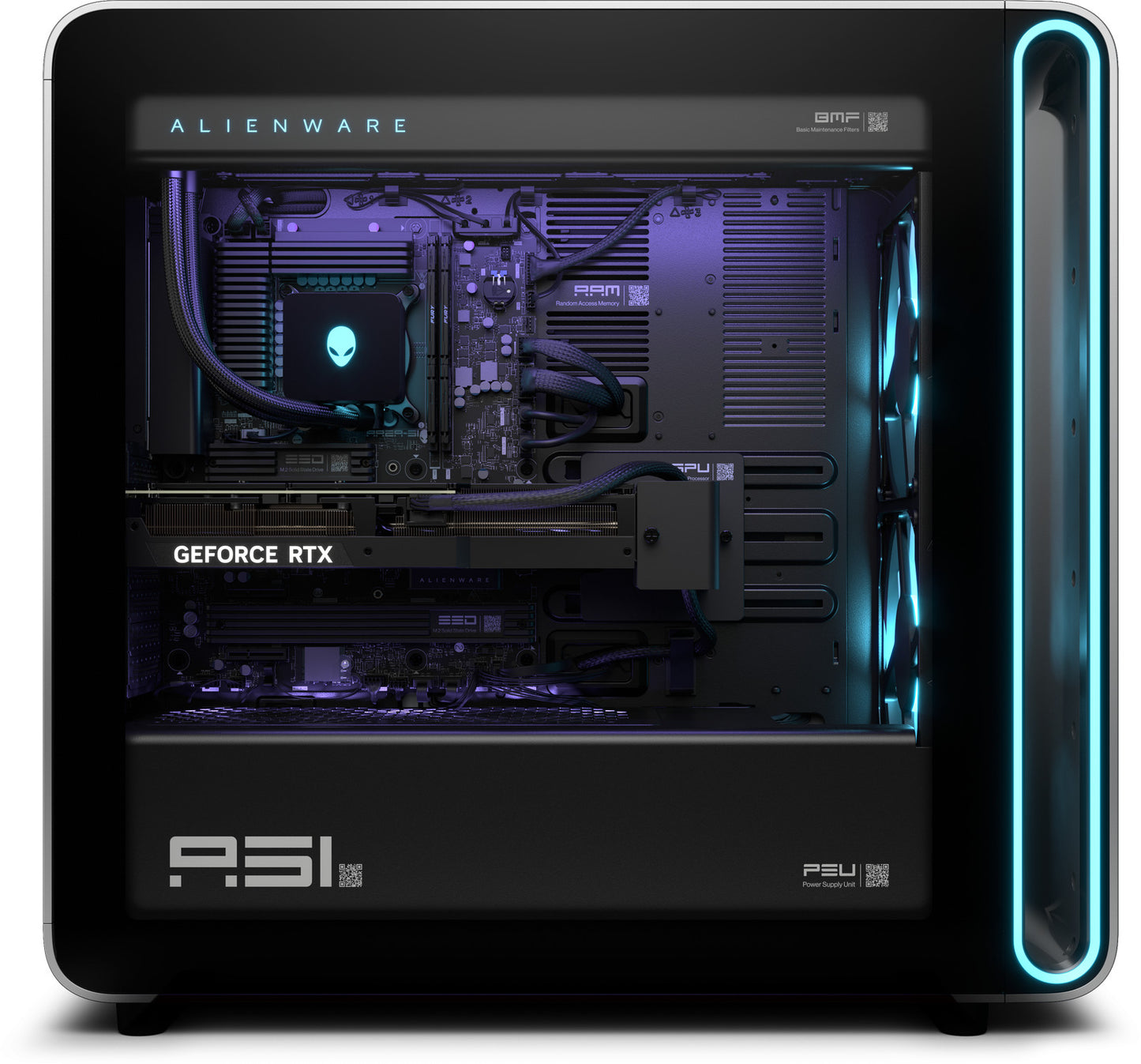 New Alienware Area-51 Gaming Desktop Core Ultra 9 285K 64GB 4TB GeForce RTX 5090