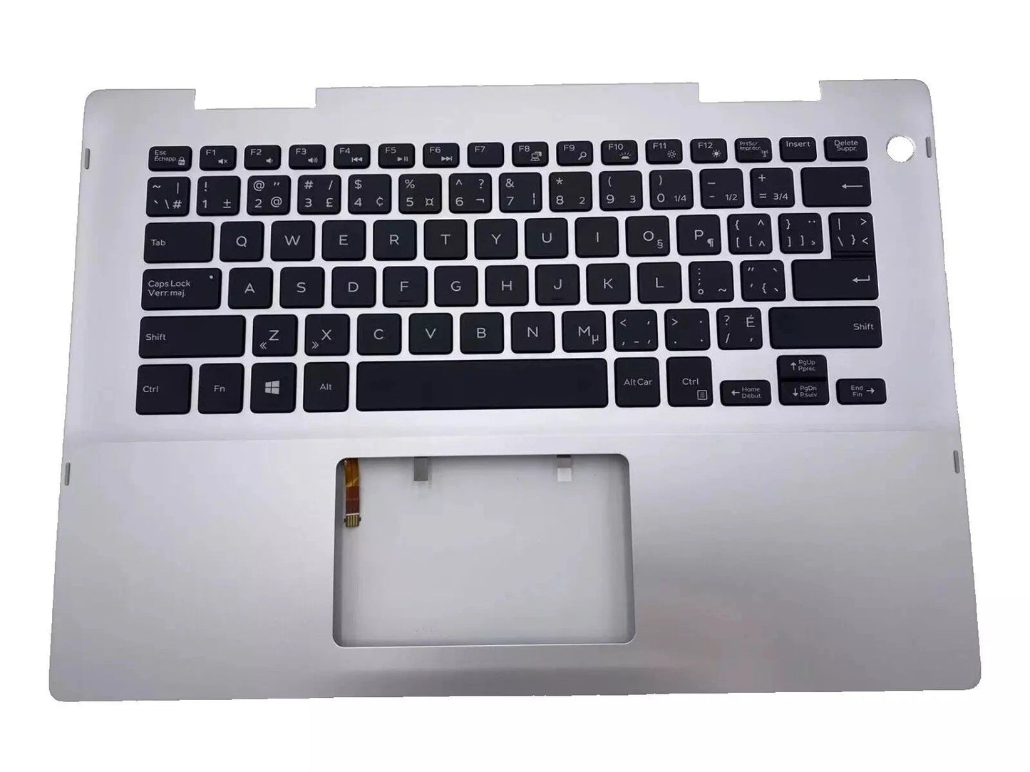 Dell Inspiron 14 5482 5491 Palmrest French US Backlit Keyboard 41KVJ MD93T