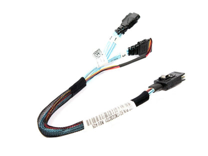 Lot of 2 Dell 3R7FF Midplane to Backplane Cable 3.5" For PowerEdge C6100