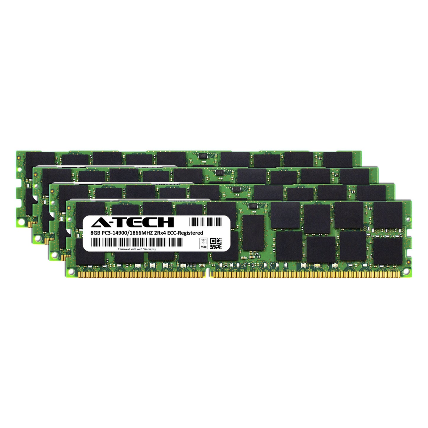 32GB Kit 4X 8GB DIMM Apple Mac Pro Late 2013 A1481 MacPro6,1 Server Memory RAM