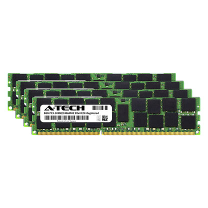 32GB Kit 4X 8GB DIMM Apple Mac Pro Late 2013 A1481 MacPro6,1 Server Memory RAM