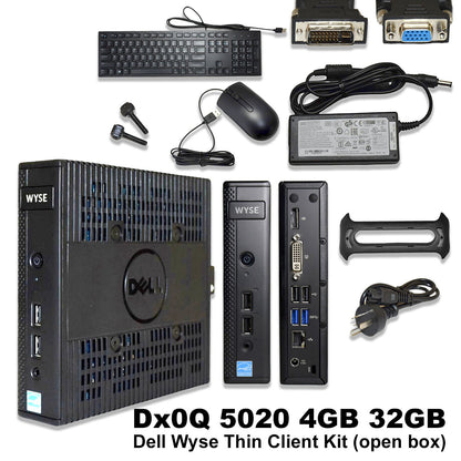 Dell Wyse 5020 Thin Client AMD GX-415GA 1.50 GHz 4 GB 32 GB SSD Linux RJ45 7JC46