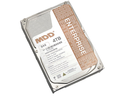MDD 4TB 7200RPM SAS 12Gb/s 128MB 7200RPM 3.5inch Internal Enterprise Hard Drive (NOT FOR HOME PC)
