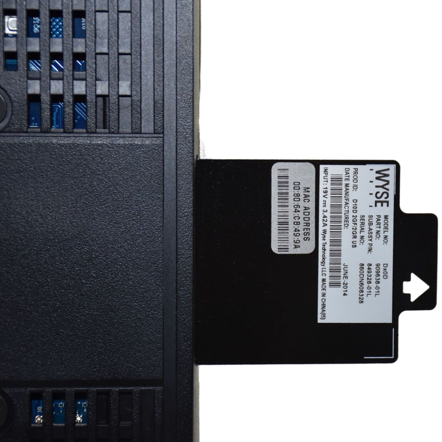 Dell Wyse 5010 Thin Client DX0D AMD G-T48E 1.4GHz 2GB RAM 2GB SSD ThinOS RJ45