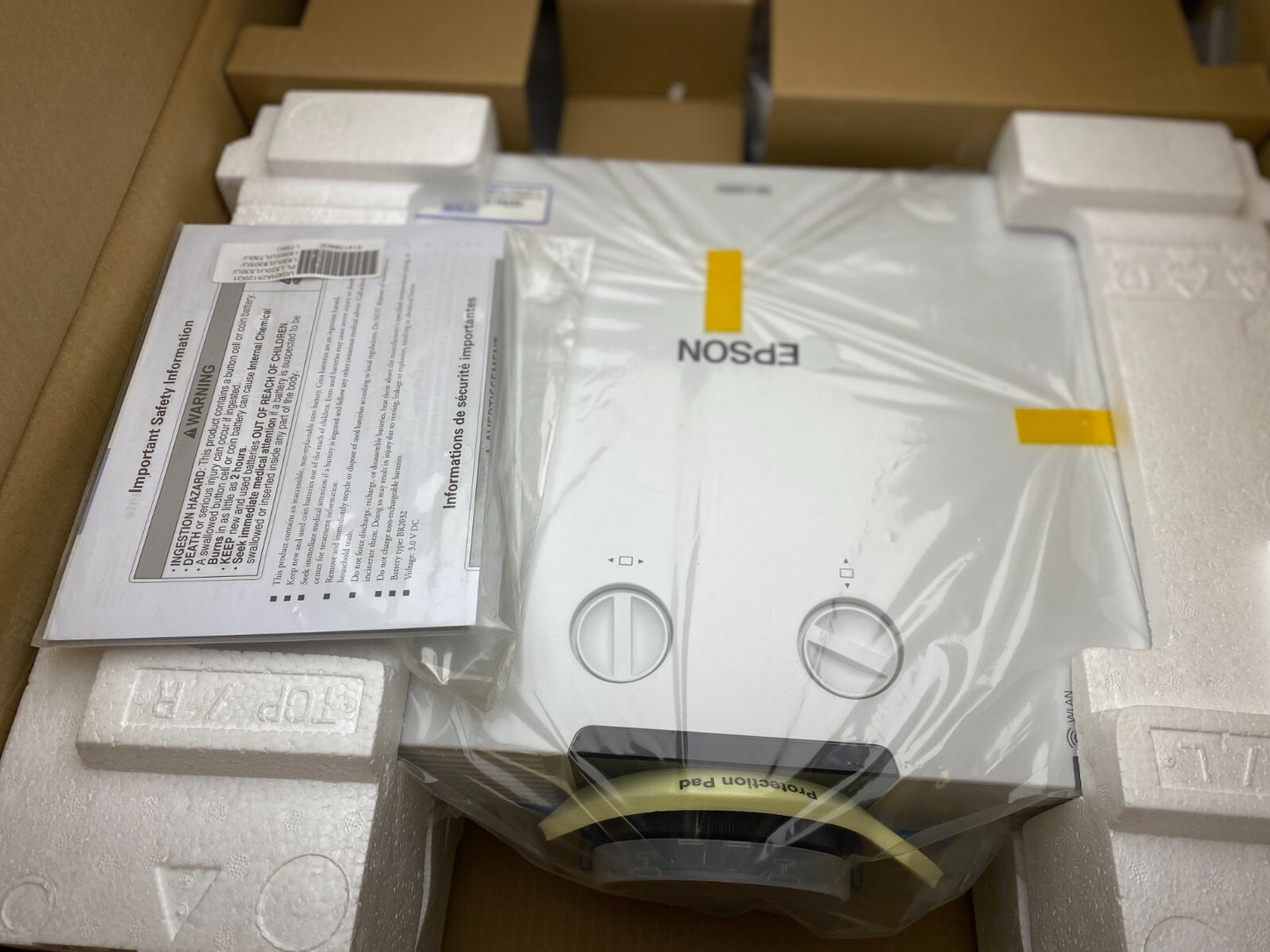 Epson PowerLite L530U Full HD WUXGA 3LCD Laser Projector (V11HA27020)