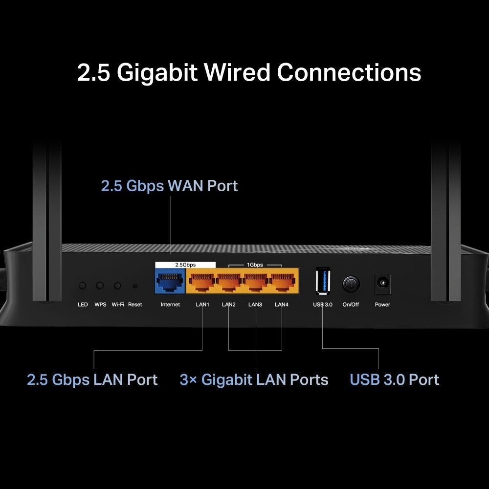 TP-Link Archer BE230 | BE3600 Wireless Dual-Band MU-MIMO Gigabit Wi-Fi 7 Router