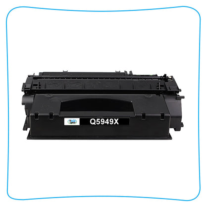 5 Pack Toner Cartridge Compatible With HP LaserJet 1320 3390 3392 Q5949X 49X