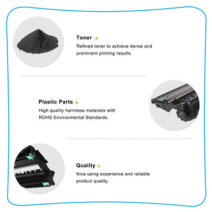 2-Pack DR730 Drum Compatible With Brother DR760 MFC-L2710DW HL-L2350DW L2395DW