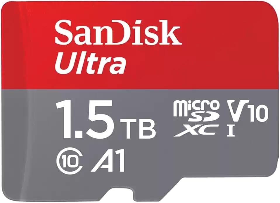 SanDisk 1.5 TB Ultra Micro SD SDXC MicroSD Class 10 150MB/s SDSQUAC-1T50-GM6MN