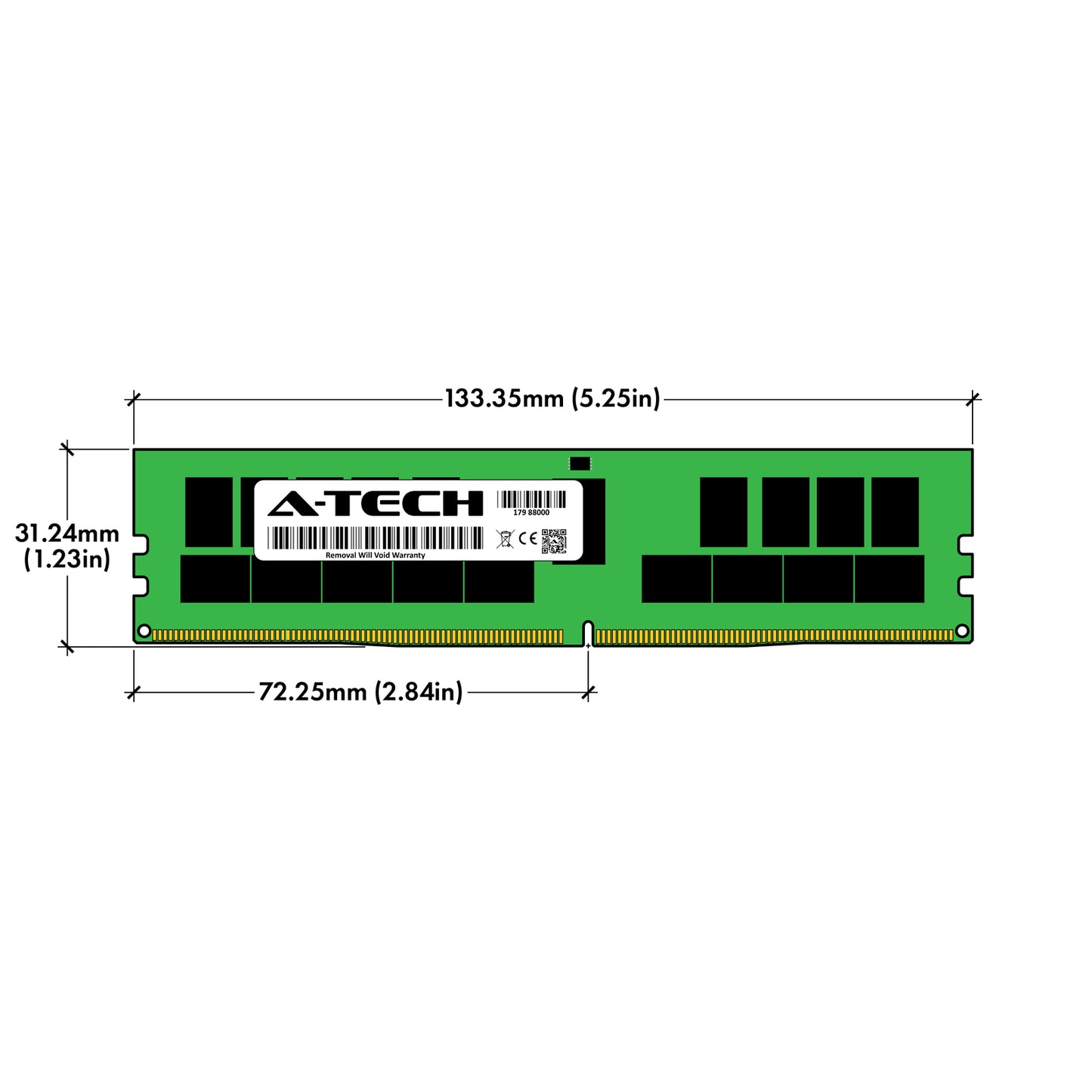 64GB 4x16GB 2Rx4 PC4-2133P-R HP ProLiant ML110 G10 ML110 G9 ML350 G10 Memory RAM