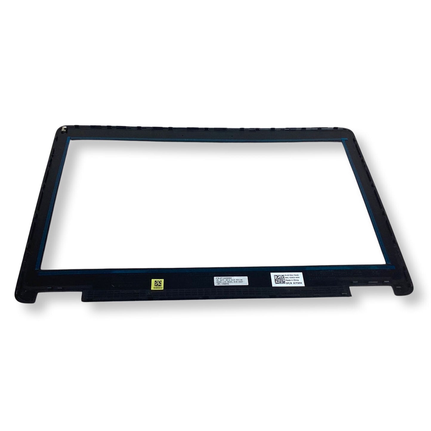 Dell Latitude E7250 12.5" LCD Front Trim Cover Bezel Mic Only No Cam CY3H4