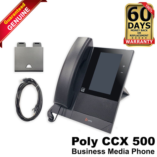Polycom CCX 500 5" Touchscreen 720x1280 HD Business VoIP Phone 2200-49720-001