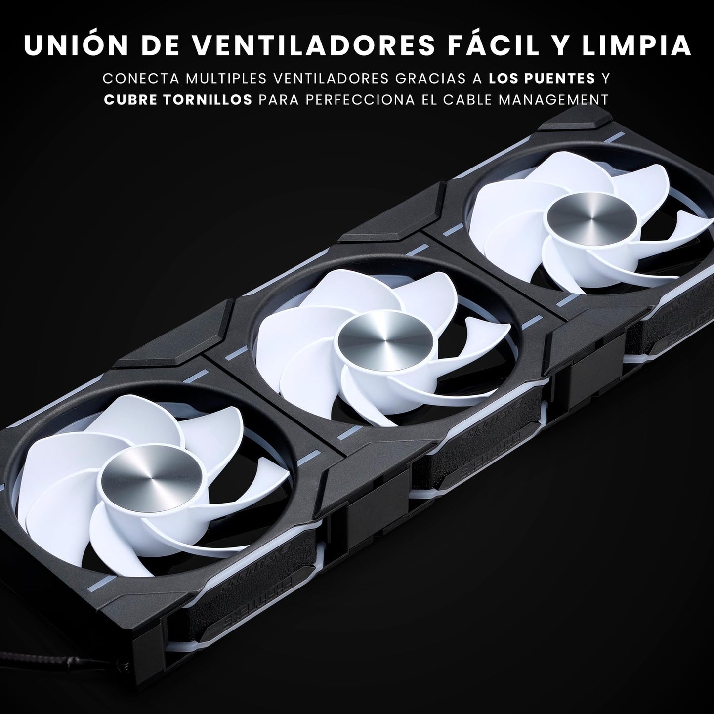 Phanteks PH-F120D30R_DRGB_PWM_BK01_3P CASEFAN PHANTEKS PH-F120D30R_DRGB_PWM_BK01