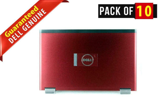 Lot x 10 Genuine Dell Vostro V13 V130 13.3" LCD Lid Back Cover Red CF6GC 0CF6GC