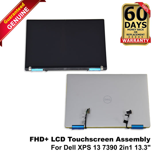 Dell XPS 13 7390 2-in-1 13.3" FHD+ Touchscreen LCD Assembly Glossy 60Hz K01T4