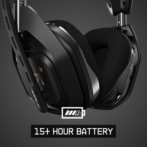 ASTRO A50 Wireless Gaming Headset (4th Gen) w/ Base Station Xbox/PC - Black Gold