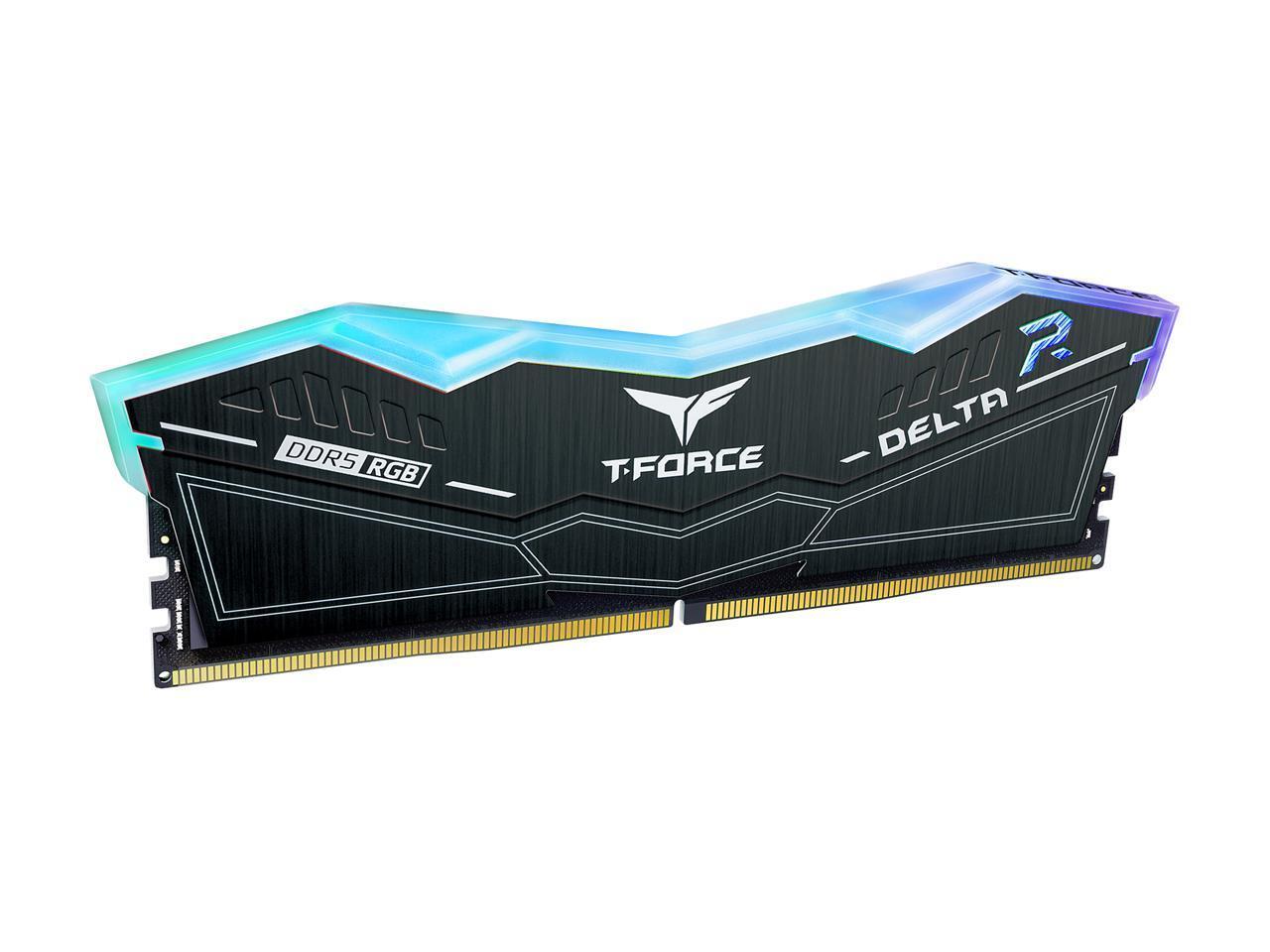 Team T-Force Delta RGB 32GB (2 x 16GB) 288-Pin PC RAM DDR5 5600 (PC5 44800) Desk