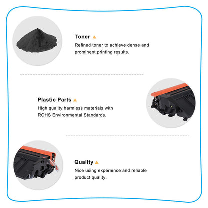 [WITH CHIP]New CF289A 89A Toner Cartridge For HP LaserJet M507 M528 Series