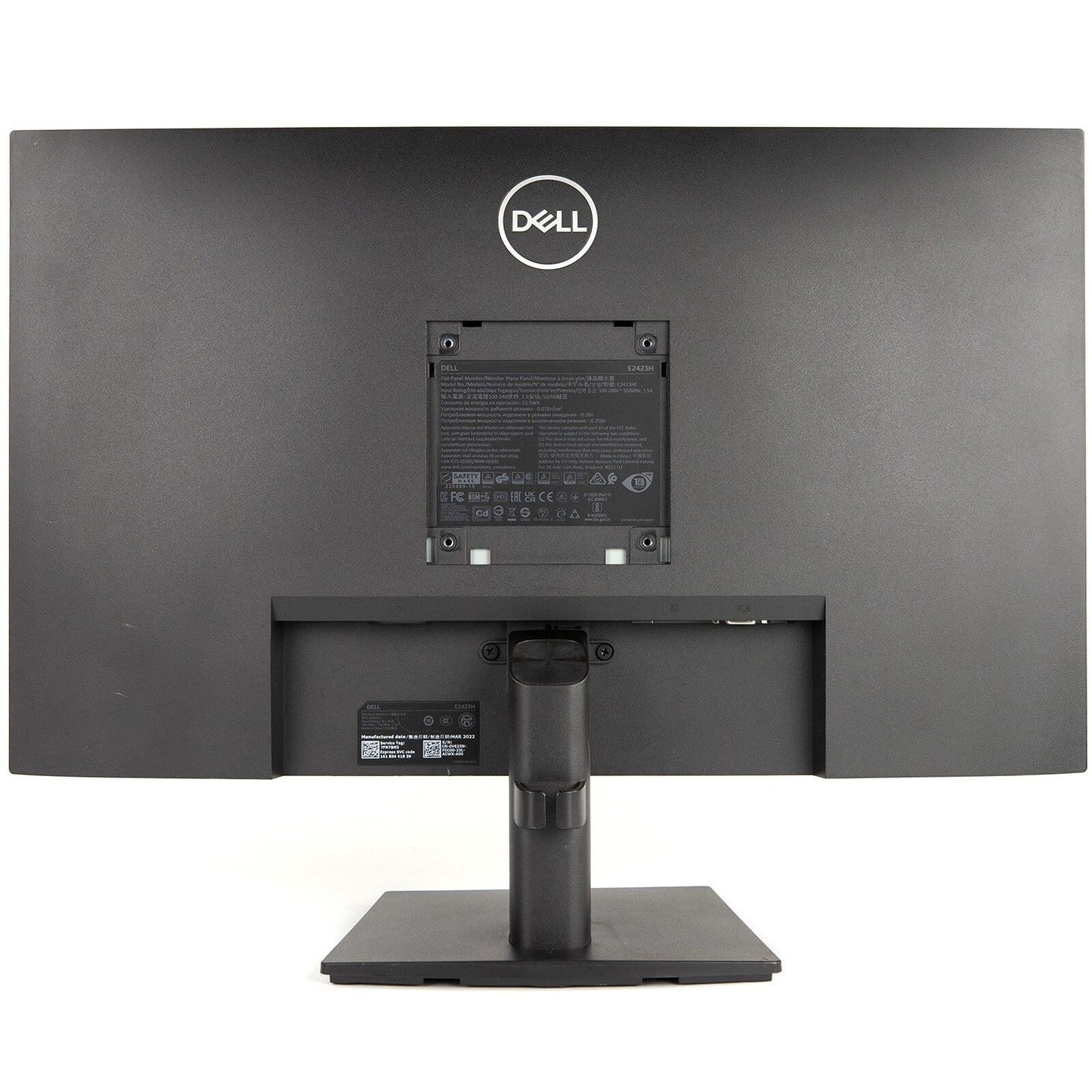 Dell E2423H 24" Widescreen 1920x1080 16:9 VA Full HD LCD Monitor VGA DP Grade B