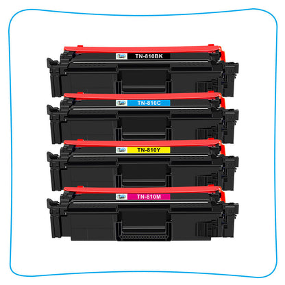 5PK TN-810 Compatible with Brother TN810 Toner L9410CDN L9630CDN Toner Cartridge
