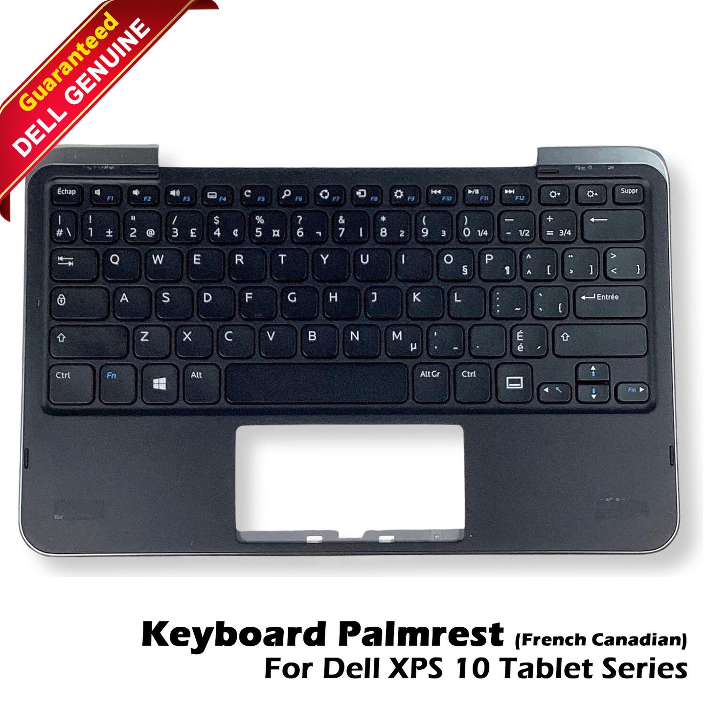 Dell XPS 10 tablet Laptop Keyboard Palmrest Cover V136602AS1 PK130S81A00 05XRJ