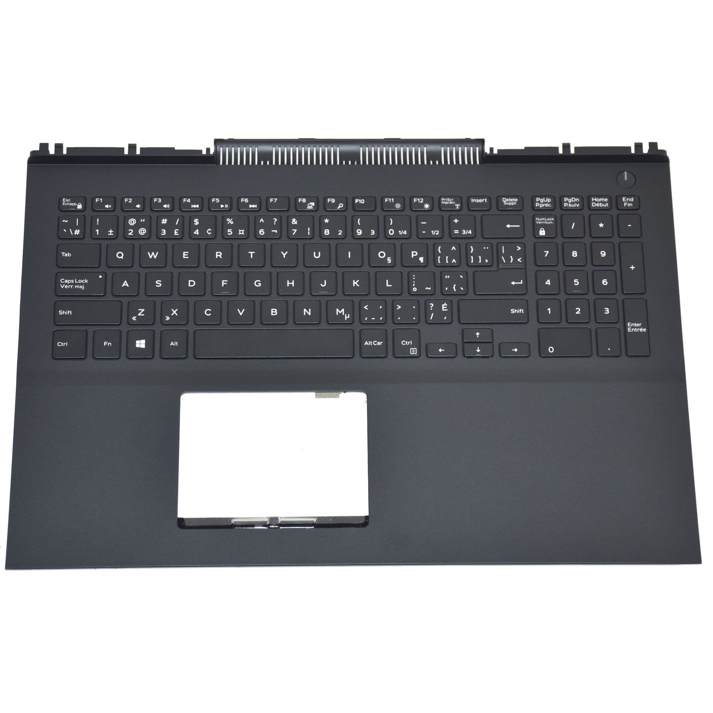 Dell Inspiron 15 7567 7566 Palmrest French Canadian Keyboard Assembly 360DN