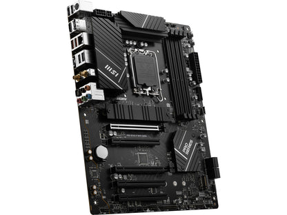 MSI PRO B760-P WIFI DDR4 LGA 1700 (l12th&13th Gen), SATA 6Gb/s Motherboard