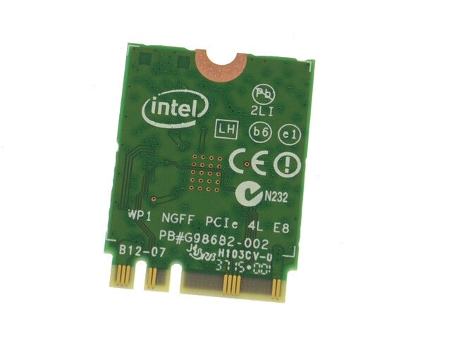 Lot X 5 Dell Intel Wireless-AC 3160 Dual Band WLAN WiFi Bluetooth M.2 Card N2VFR