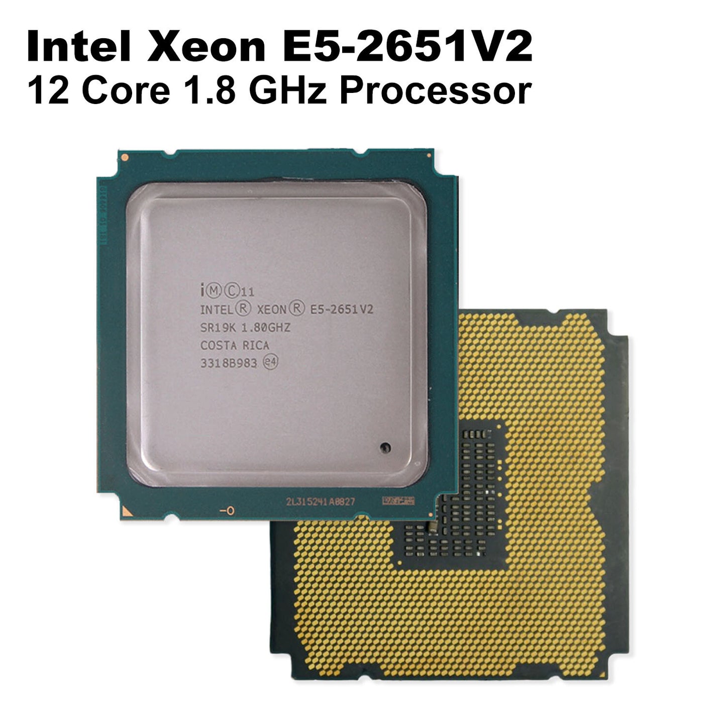 Intel Xeon E5-2651 v2 1.8GHz 30MB LGA2011 12-Core CPU Processor SR19K