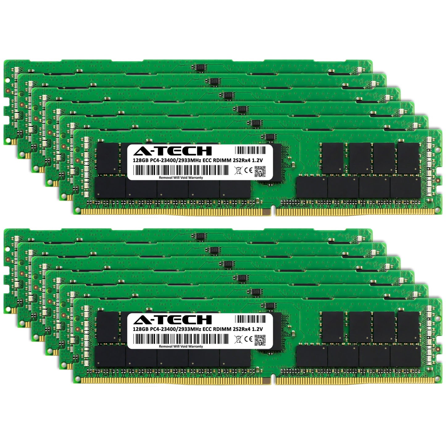 1.5TB 12x 128GB PC4-2933 RDIMM Supermicro B11SPE-CPU-TF Memory RAM