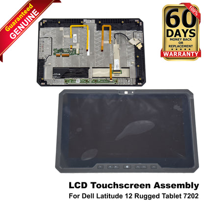 Dell Latitude 12 Rugged Tablet 7202 11.6" Touchscreen LCD Screen Assembly HF46N