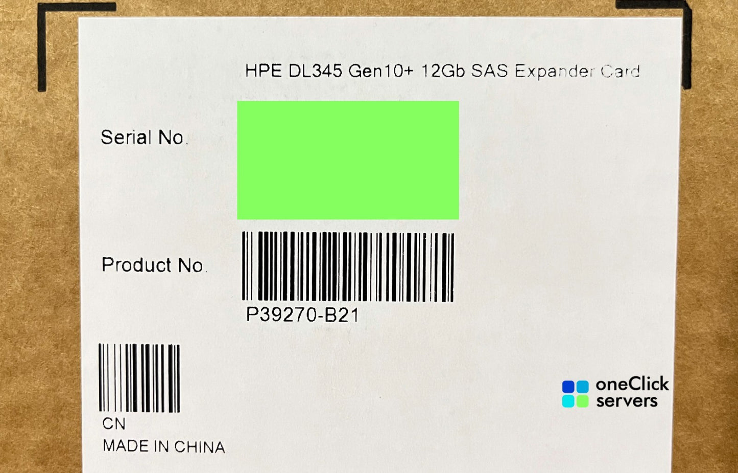 HPE ProLiant DL345 Gen10 Plus 24SFF 12Gb SAS/SATA Expander Card P39270-B21 (NOT FOR HOME PC)