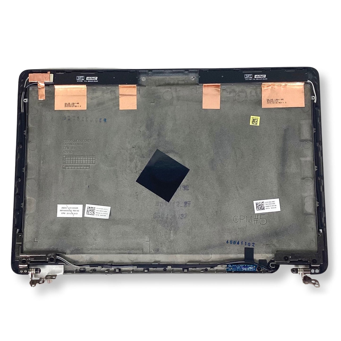 Dell Latitude E7250 12.5" LCD Back Cover Lid Assembly with Hinges 4XG2K C10V8