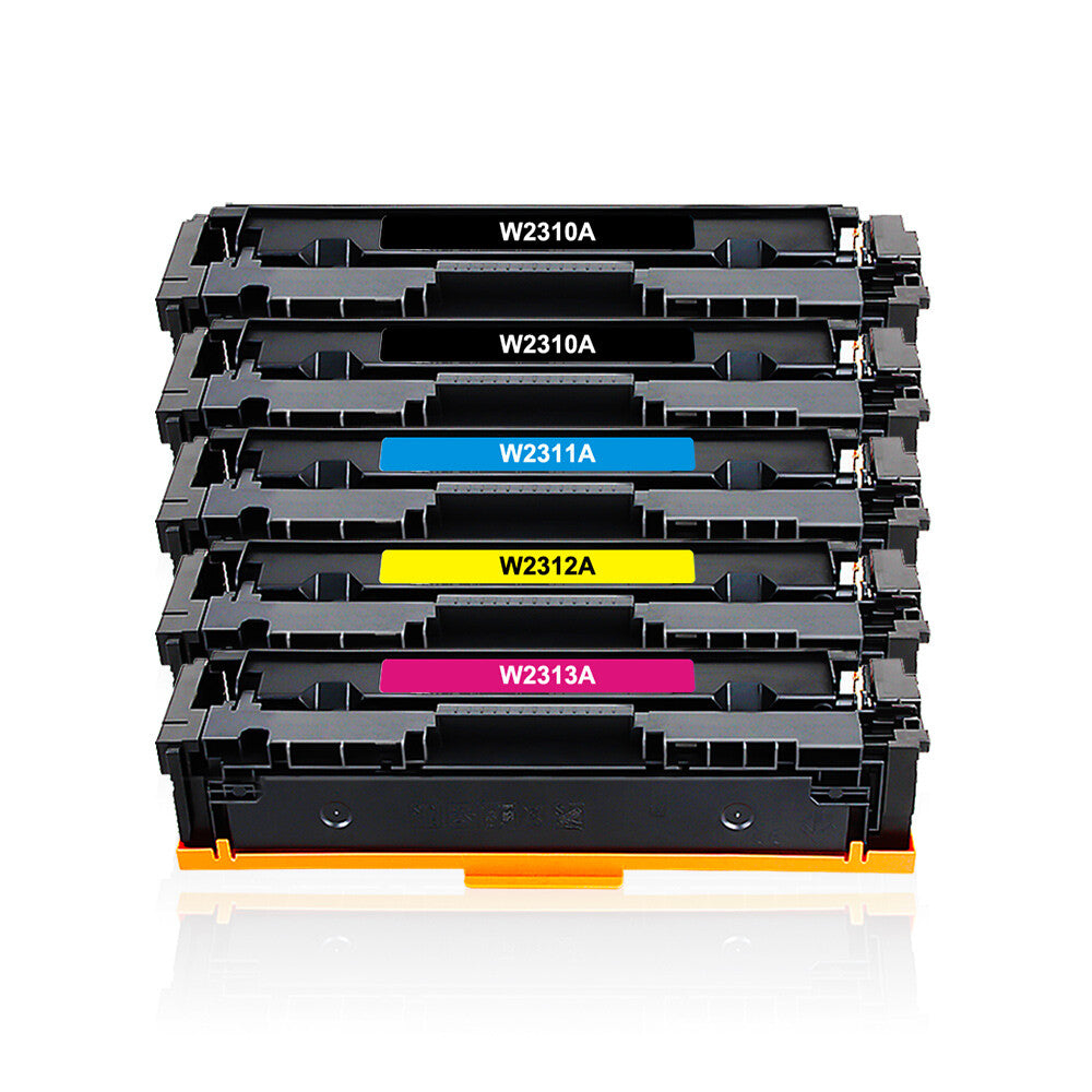 5 x W2310A Toner Compatible with HP 215A Pro M155 M182nw M183fw MFP With Chip