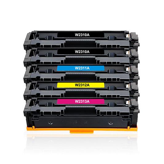 5 x W2310A Toner Compatible with HP 215A Pro M155 M182nw M183fw MFP With Chip