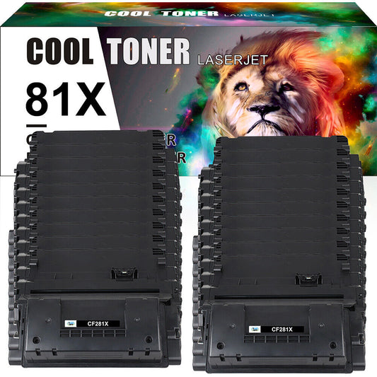 20 Pack CF281X 81X Toner Compatible With HP Laserjet MFP M630f M630h M630z M630