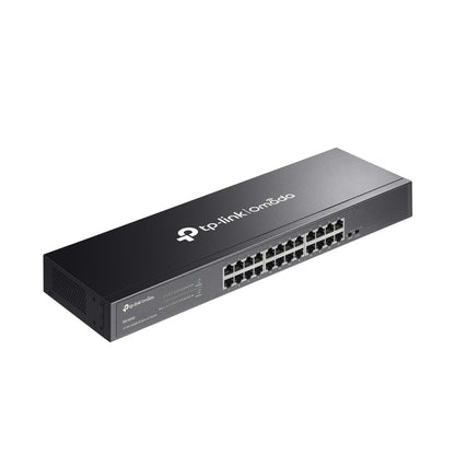 TP-Link DS1024G | Omada 24-Port 1000Mbps Gigabit Unmanaged Rack-Mount Switch