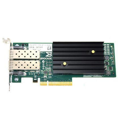 Dell Brocade 1020 Dual Port 10Gb SFP+ CNA PCIe x8 Low Profile Network Card XT5PF