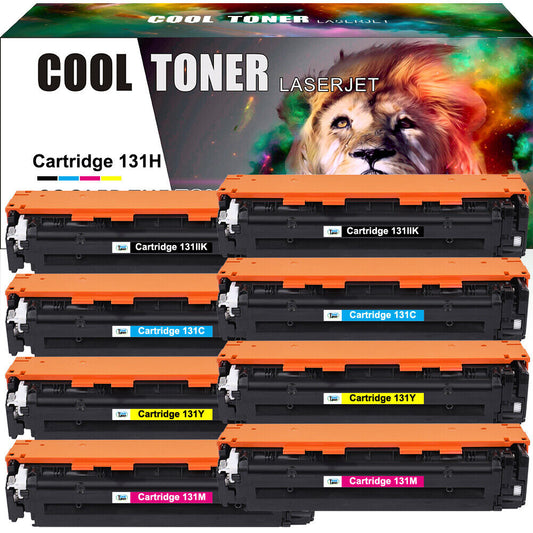 8x Toner for Canon imageCLASS LBP7110CW MF8280CW MF624CW MF628CW