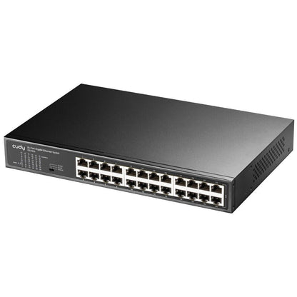 Cudy GS1024 | 24-Port 10/100/1000Mbps Gigabit Ethernet Desktop/Rack-Mount Switch