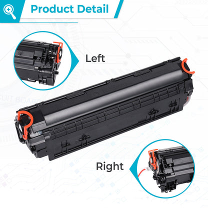 10PK Compatible For HP CF283X 83X Toner Cartridge LaserJet Pro MFP M225dn M225dw