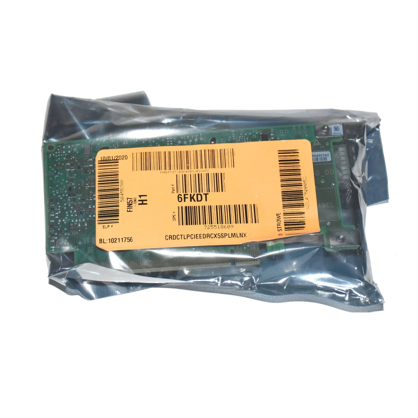 Dell Mellanox ConnectX-5 CX555A 1-Port 100GbE EDR IB QSFP Network Adapter 6FKDT