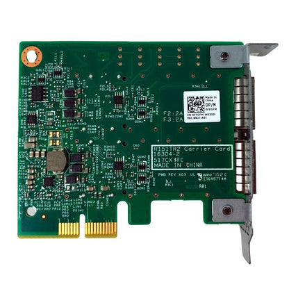 New Dell C6320PV2 C6320 PCIE 517CX QSFP IO Card Network Card FFGFM 0FFGFM
